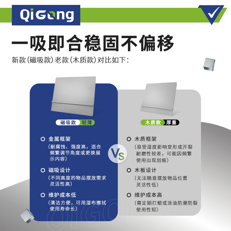 祈工磁吸款D65对色灯箱看台45度标准斜板看样台N5孟塞尔标准色号