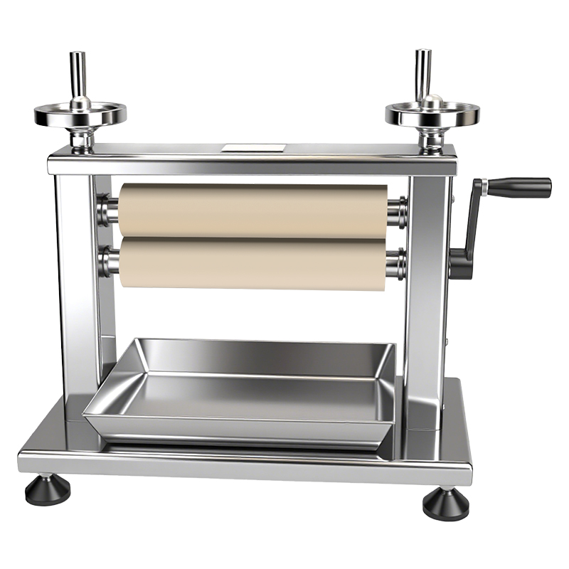 YMPO-01S-300纺织手动手摇小轧车300mm轧辊立式卧式气动电动轧车